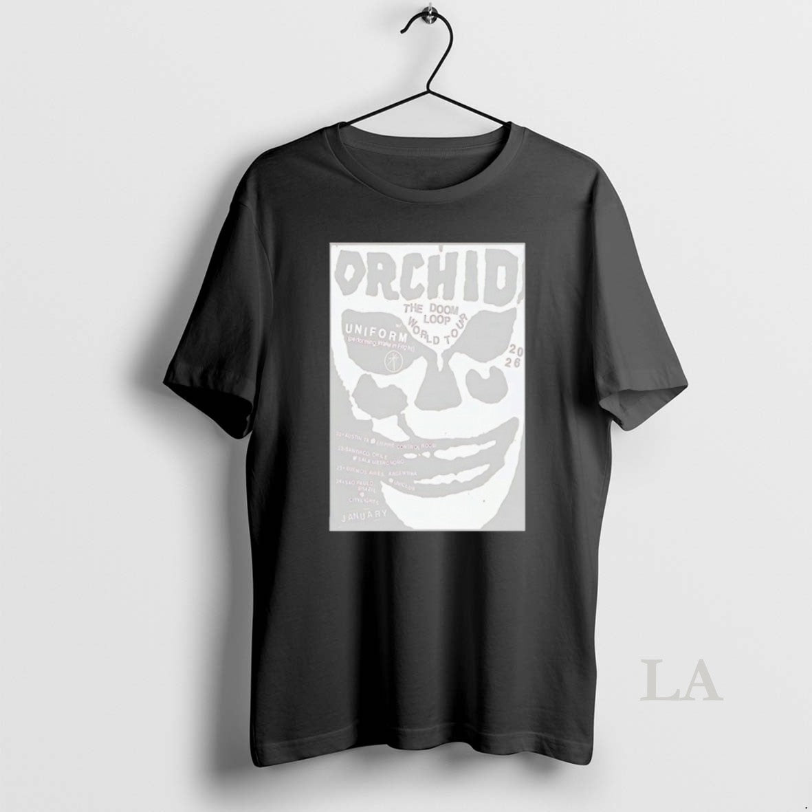 Original Orchid 2026 Doom Loop Tour - Adult & Kids T-Shirts, Sweatshirts & Hoodies apparel design preview 1