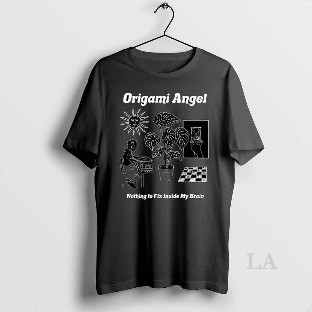 Original Origami Angel Nothing Fix Inside My Brain - Adult & Kids T-Shirts, Sweatshirts & Hoodies apparel design preview 1