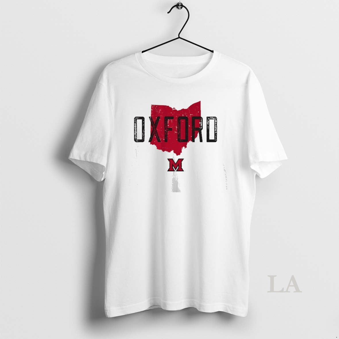 Original Oxford Hometown Miami Redhawks Basketball - Adult & Kids T-Shirts, Sweatshirts & Hoodies apparel design preview 1