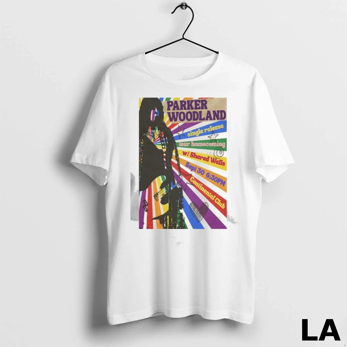 Original Parker Woodland Continental Club Austin Sept - Adult & Kids T-Shirts, Sweatshirts & Hoodies apparel design preview 1