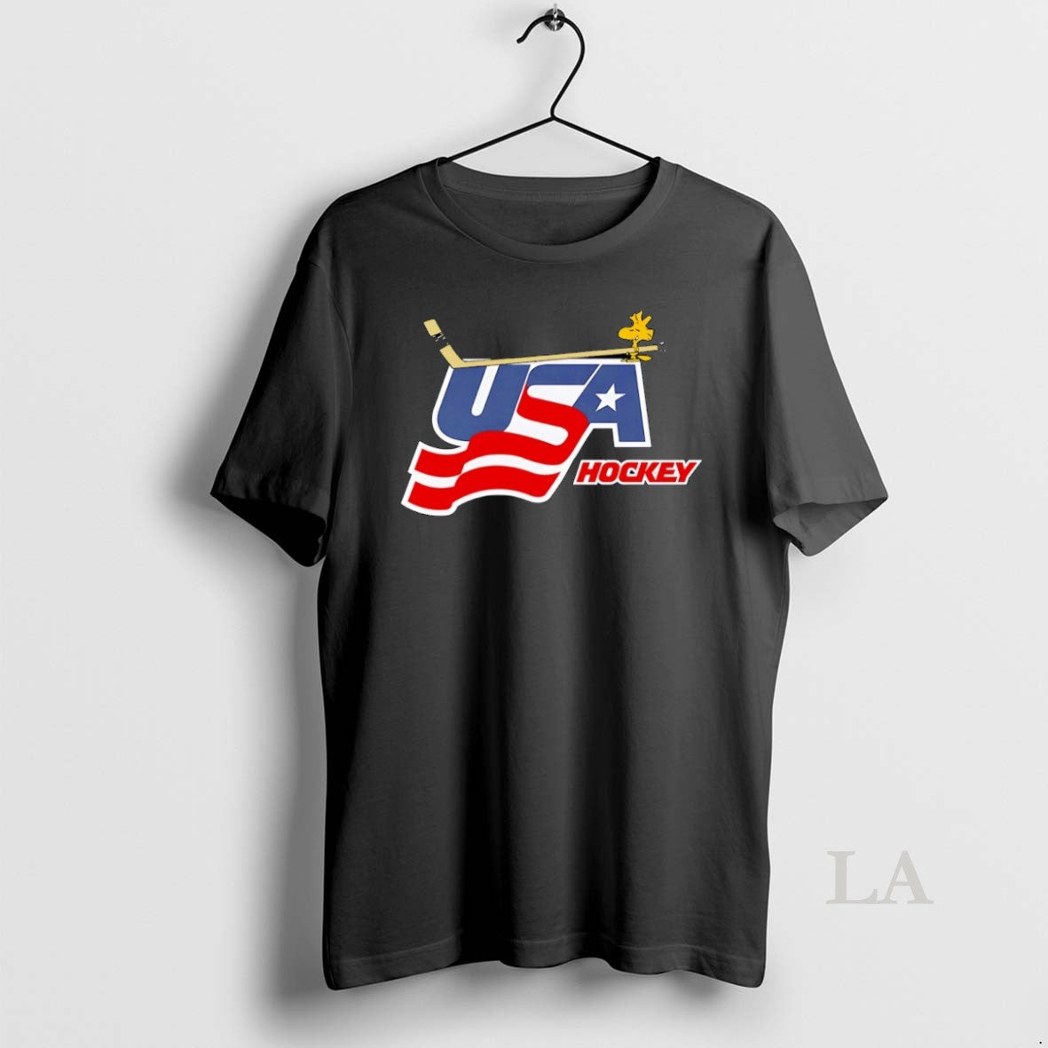 Original Peanuts Woodstock Usa Hockey - Adult & Kids T-Shirts, Sweatshirts & Hoodies apparel design preview 1