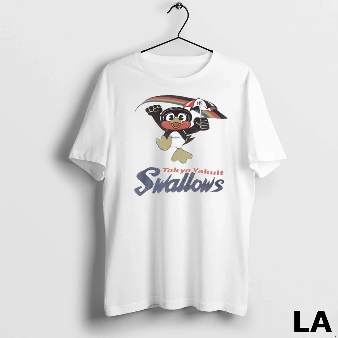 Original Penguin Rainbow Tokyo Yakult Swallows - Adult & Kids T-Shirts, Sweatshirts & Hoodies apparel design preview 1
