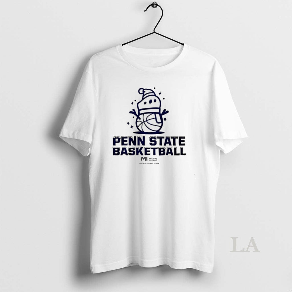 Original Penn State Nittany Lions Basketball Snow - Adult & Kids T-Shirts, Sweatshirts & Hoodies apparel design preview 1