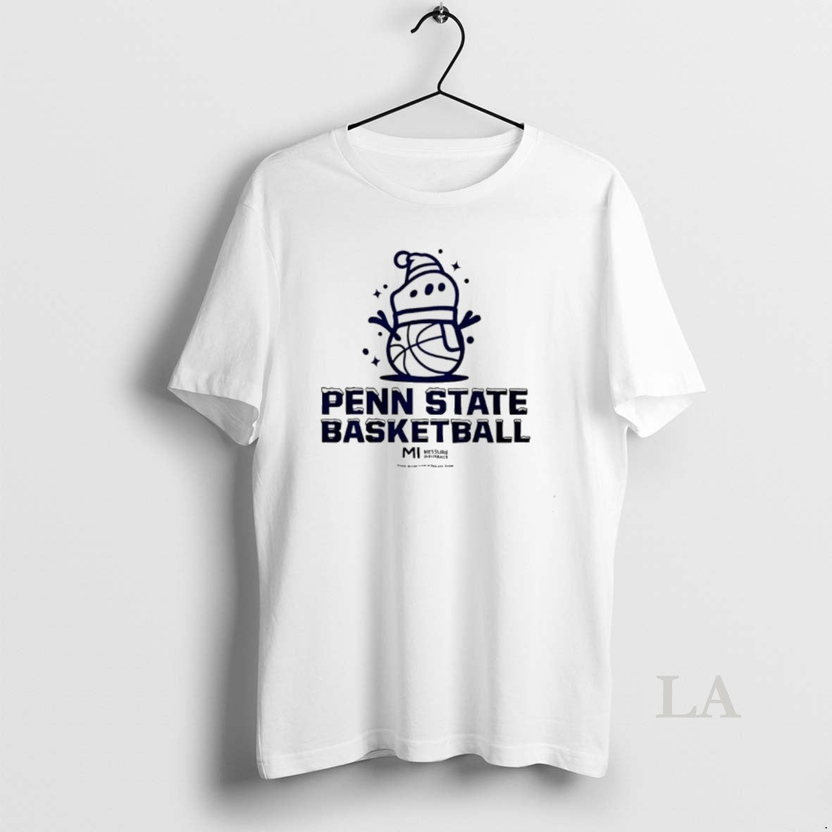 Original Penn State Nittany Lions Basketball Snow - Adult & Kids T-Shirts, Sweatshirts & Hoodies apparel design preview 1