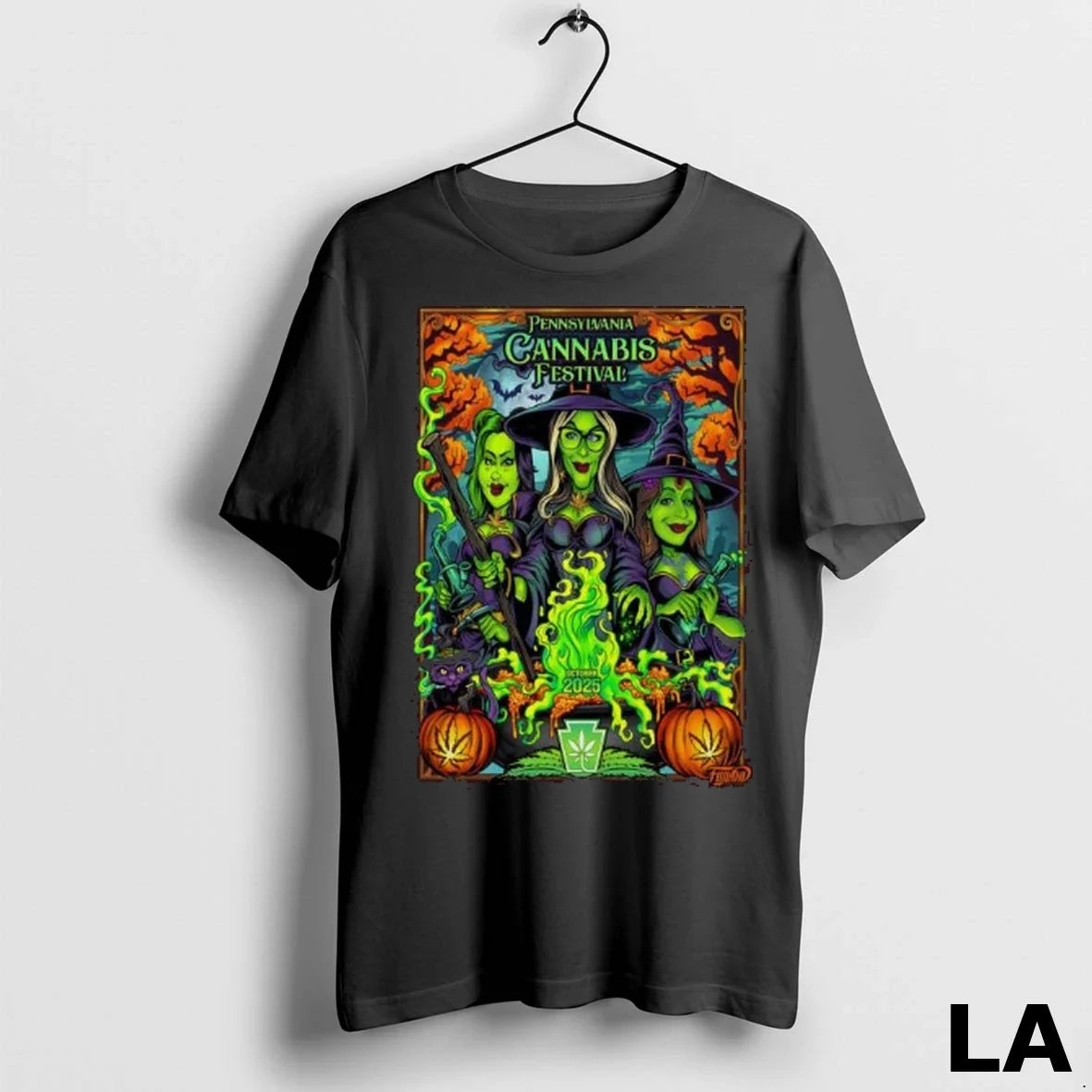 Original Pennsylvania Cannabis Festival October 2025 - Adult & Kids T-Shirts, Sweatshirts & Hoodies apparel design preview 1
