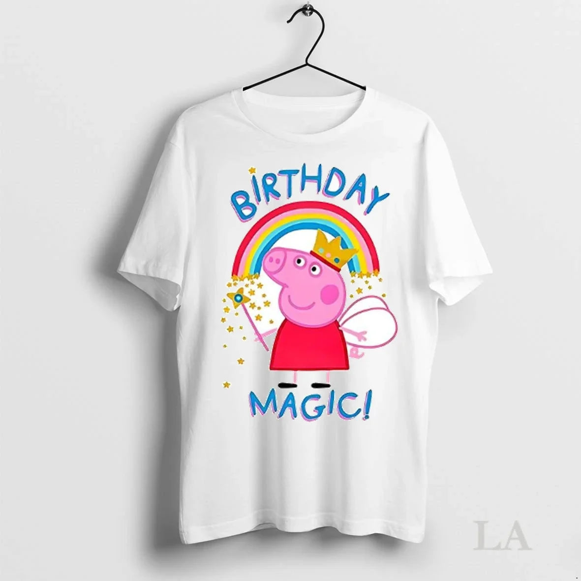 Original Peppa Pig Girls Birthday Magic Cute - Adult & Kids T-Shirts, Sweatshirts & Hoodies apparel design preview 1