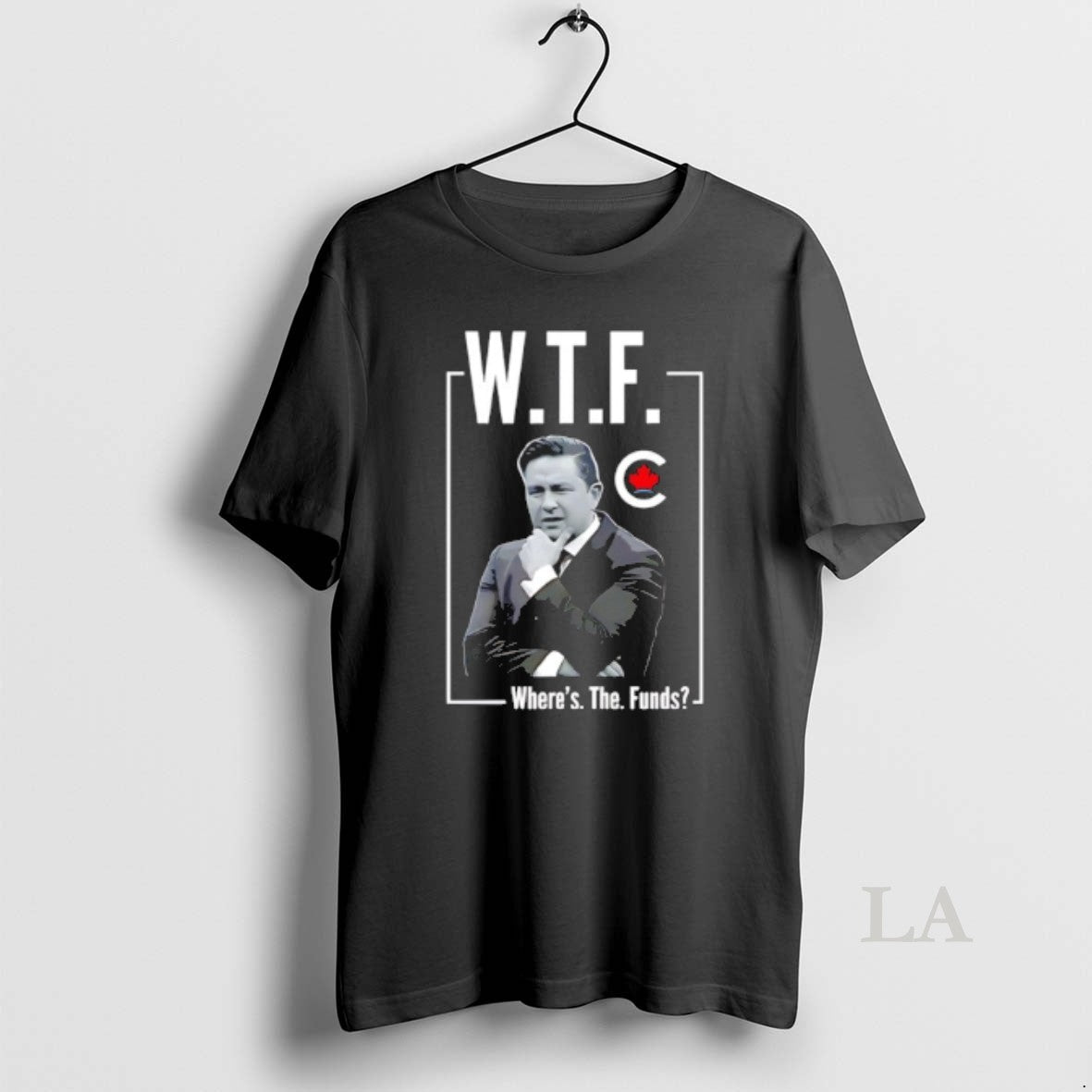 Original Pierre Poilievre Wtf Wheres Funds - Adult & Kids T-Shirts, Sweatshirts & Hoodies apparel design preview 1