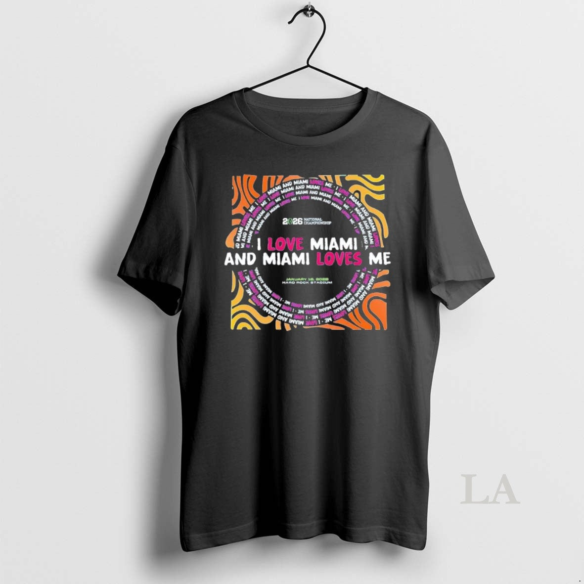 Original Pitbull Damn I Love Miami Me 2026 Cfp - Adult & Kids T-Shirts, Sweatshirts & Hoodies apparel design preview 1