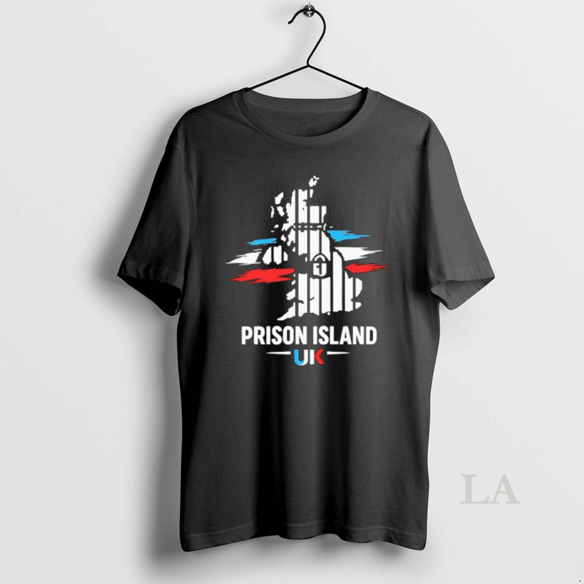 Original Prison Island Uk - Adult & Kids T-Shirts, Sweatshirts & Hoodies apparel design preview 1