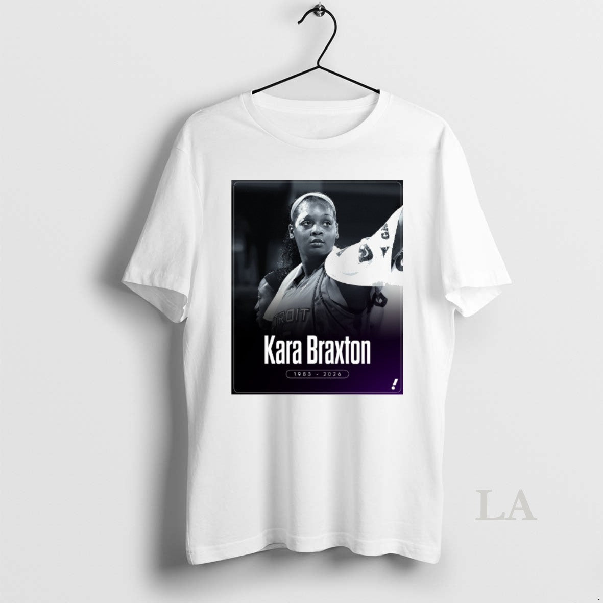 Original Rip Former Wnba Player Kara Braxton Has - Adult & Kids T-Shirts, Sweatshirts & Hoodies apparel design preview 1