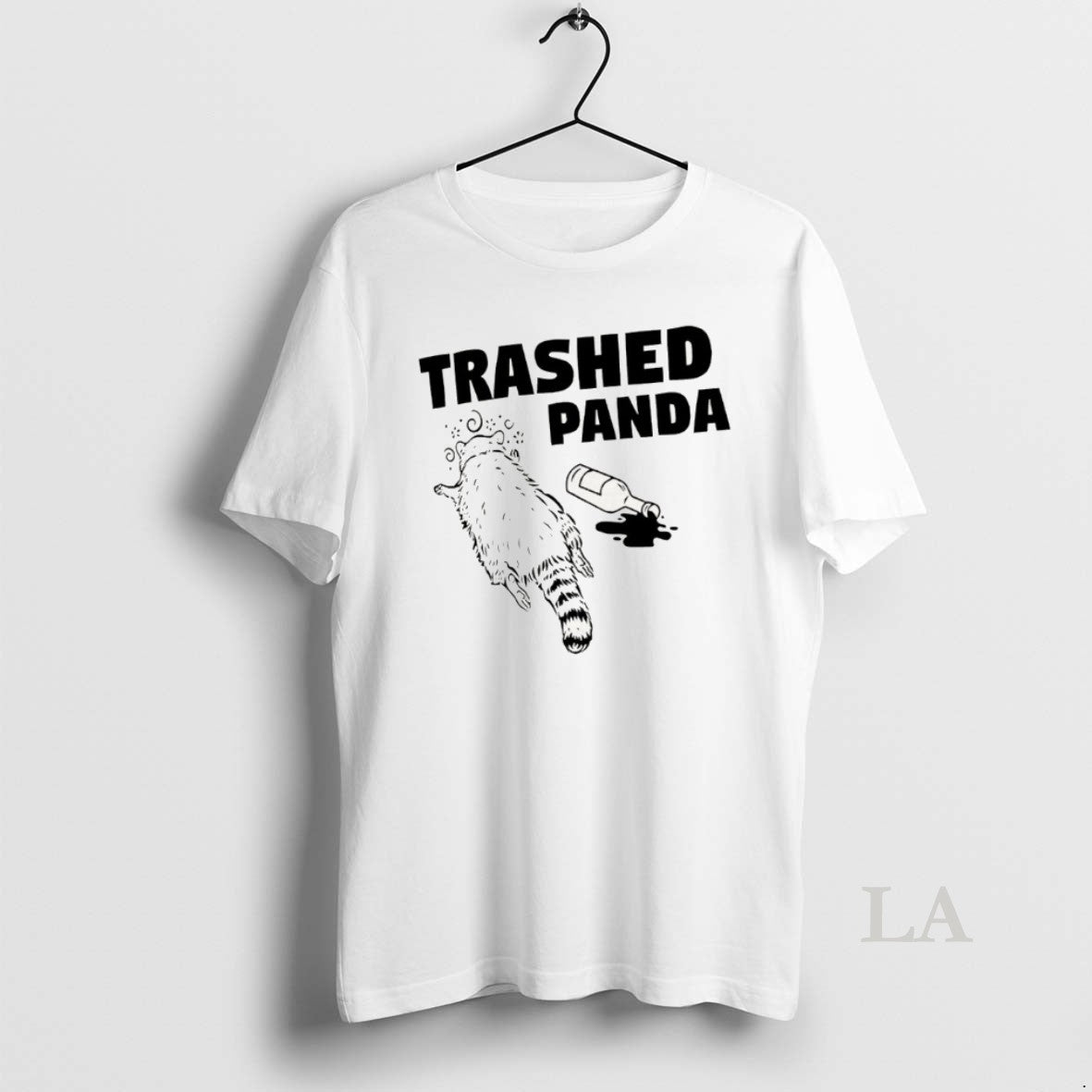 Original Raccoon Damaged Trashed Panda - Adult & Kids T-Shirts, Sweatshirts & Hoodies apparel design preview 1