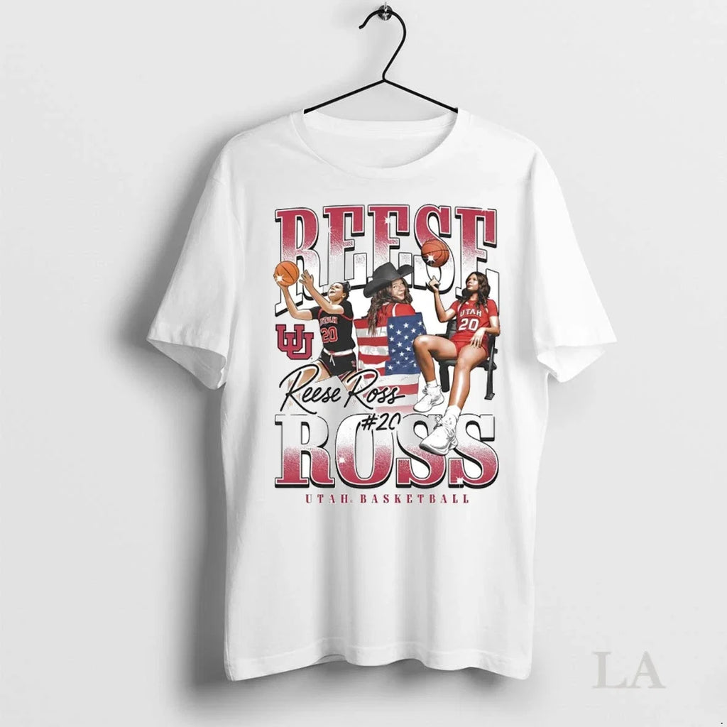 Original Reese Ross Layups Picture Collage Utah Utes - Adult & Kids T-Shirts, Sweatshirts & Hoodies apparel design preview 1