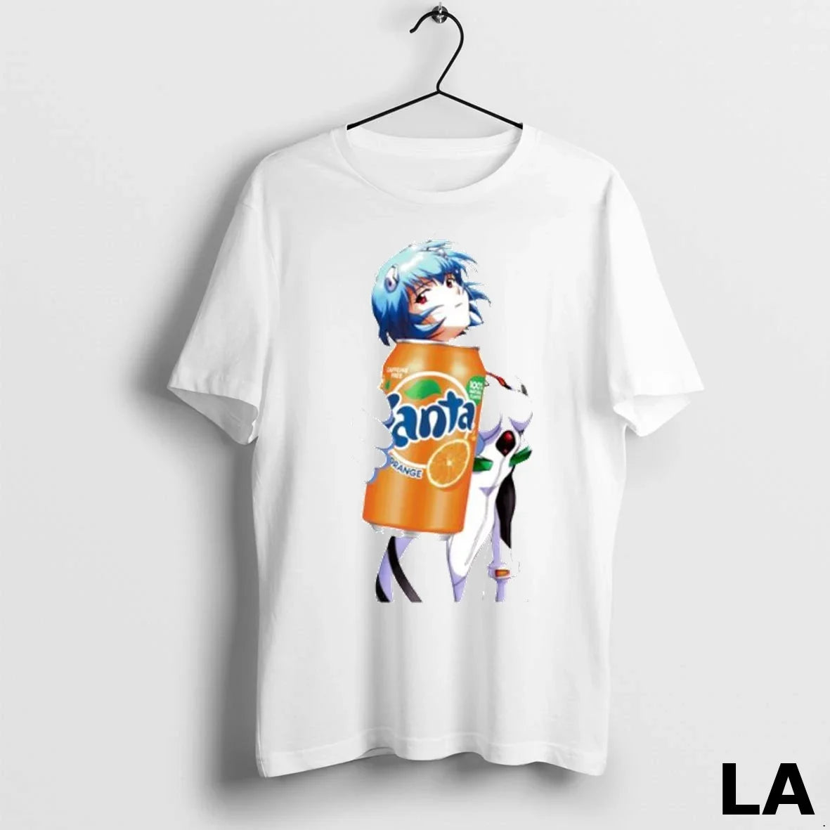 Original Rei Ayanami Anime X Fanta Ornaments - Adult & Kids T-Shirts, Sweatshirts & Hoodies apparel design preview 1