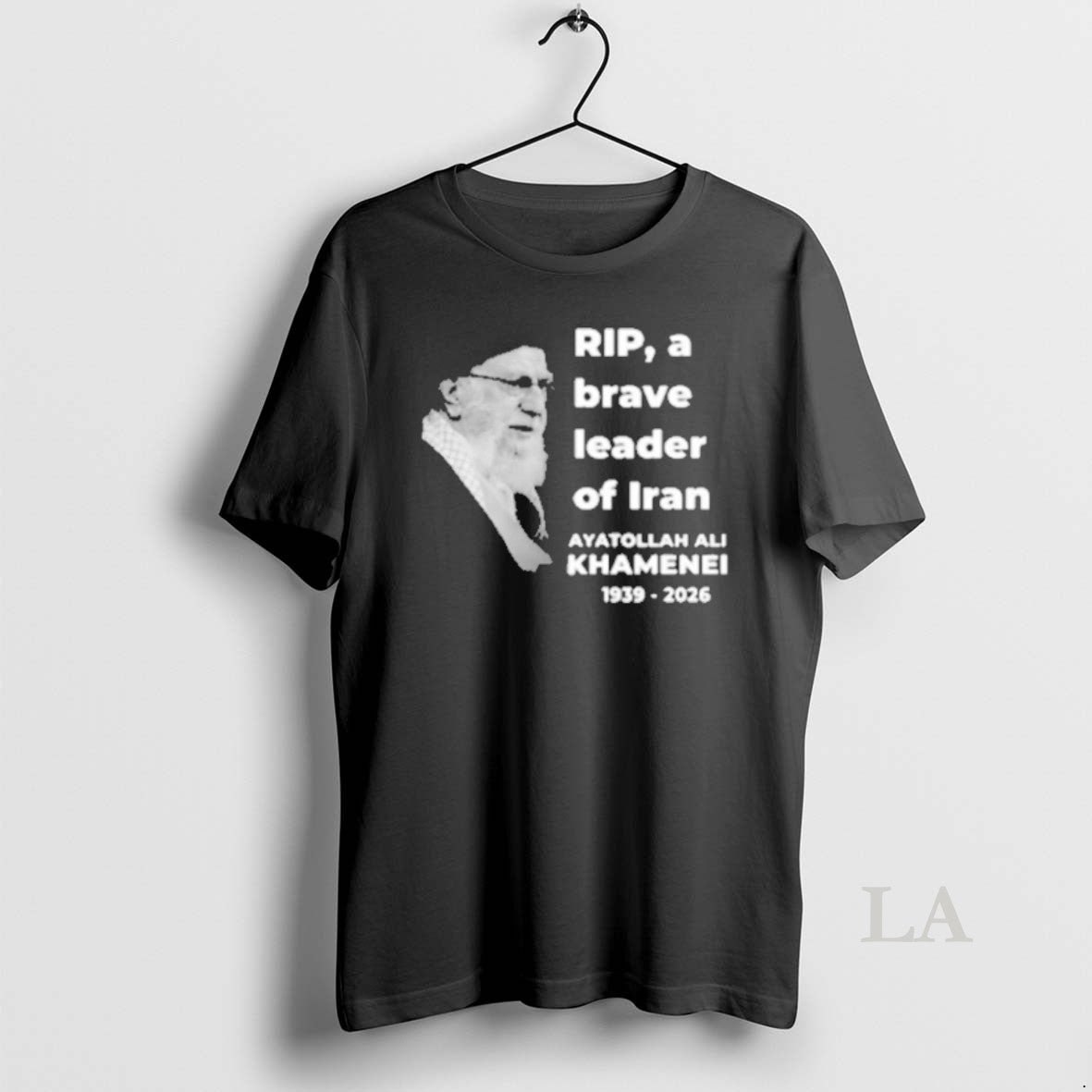 Original Rip A Brave Leader Of Iran Ayatollah Ali - Adult & Kids T-Shirts, Sweatshirts & Hoodies apparel design preview 1