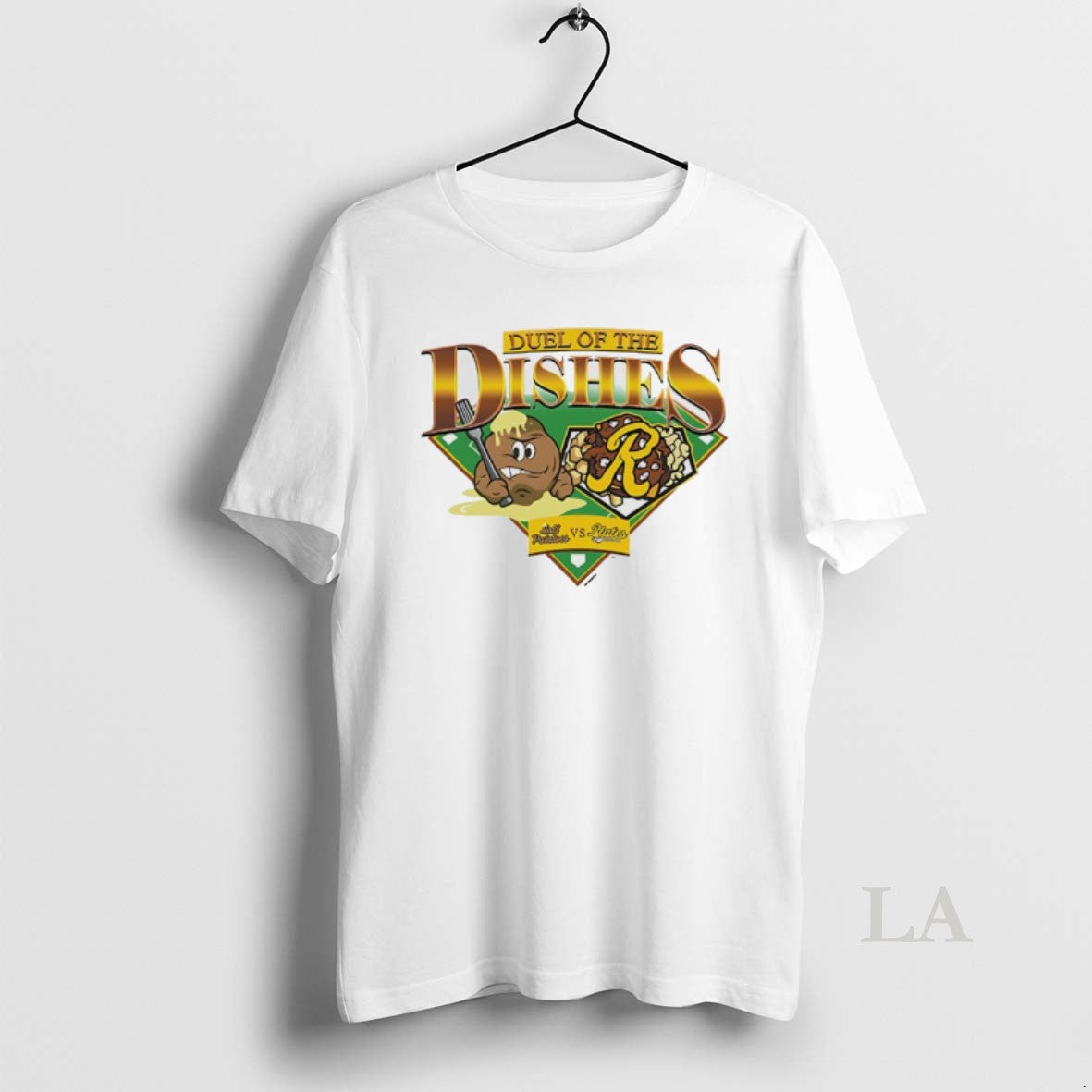 Original Rochester Plates Duel Dishes Logo - Adult & Kids T-Shirts, Sweatshirts & Hoodies apparel design preview 1