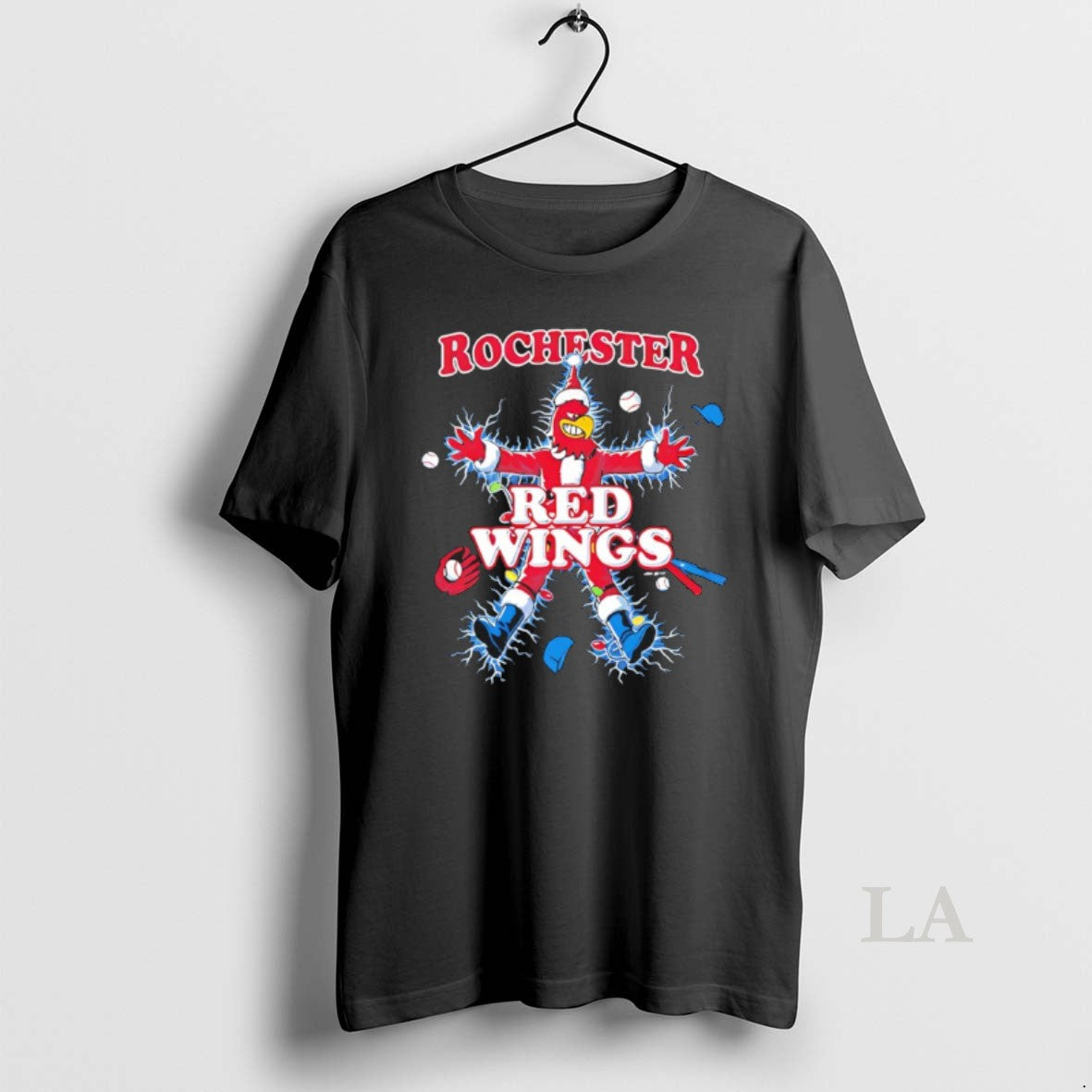 Original Rochester Red Wings Mascot - Adult & Kids T-Shirts, Sweatshirts & Hoodies apparel design preview 1