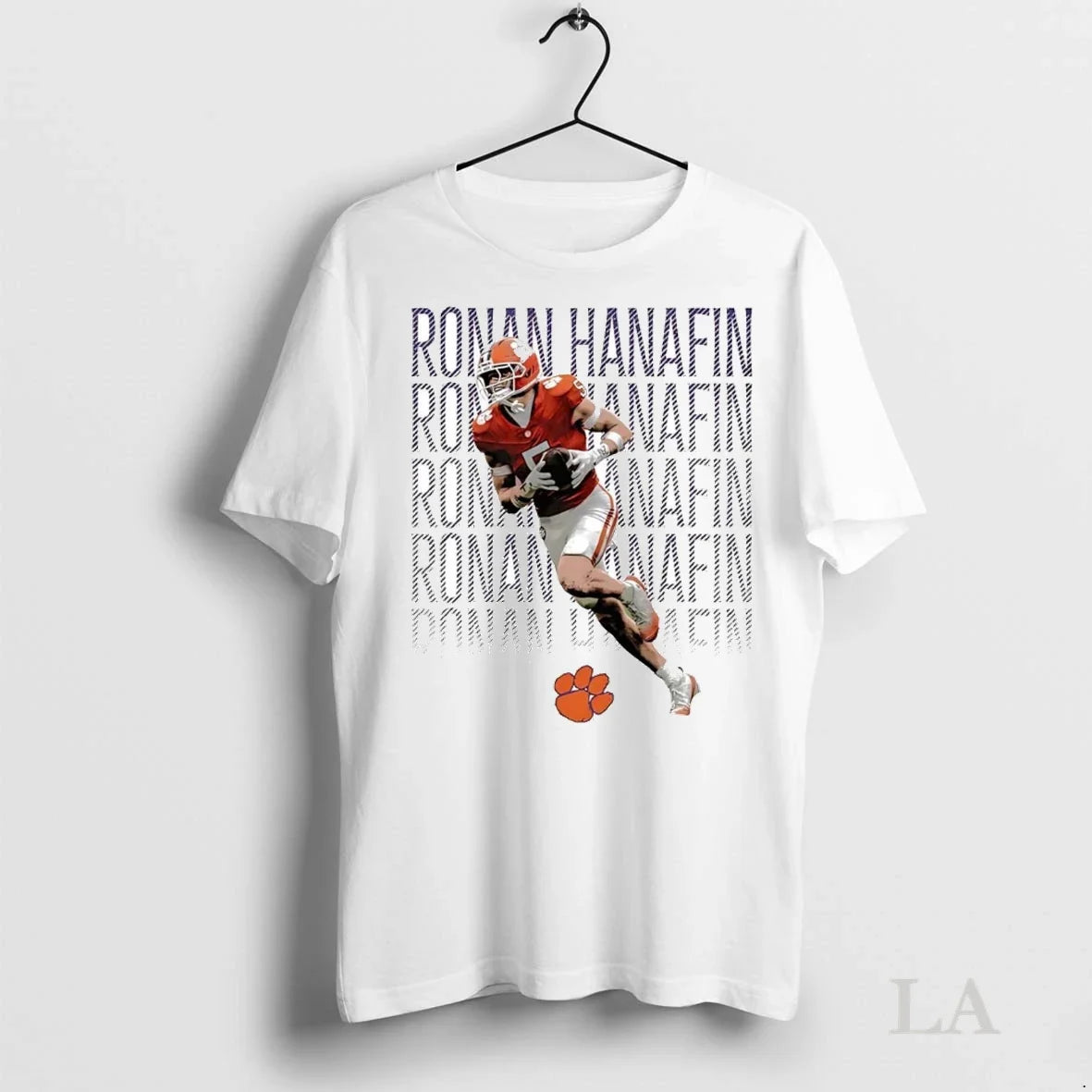 Original Ronan Hanafin Illustrated Clemson Tigers - Adult & Kids T-Shirts, Sweatshirts & Hoodies apparel design preview 1