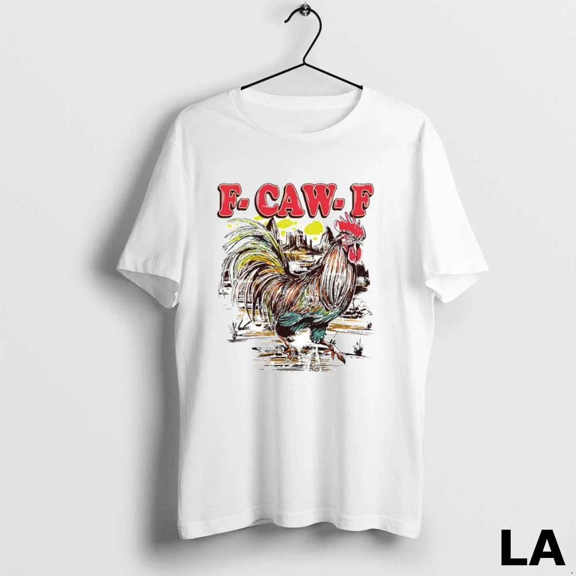 Original Rooster F Caw Desert Ornaments - Adult & Kids T-Shirts, Sweatshirts & Hoodies apparel design preview 1