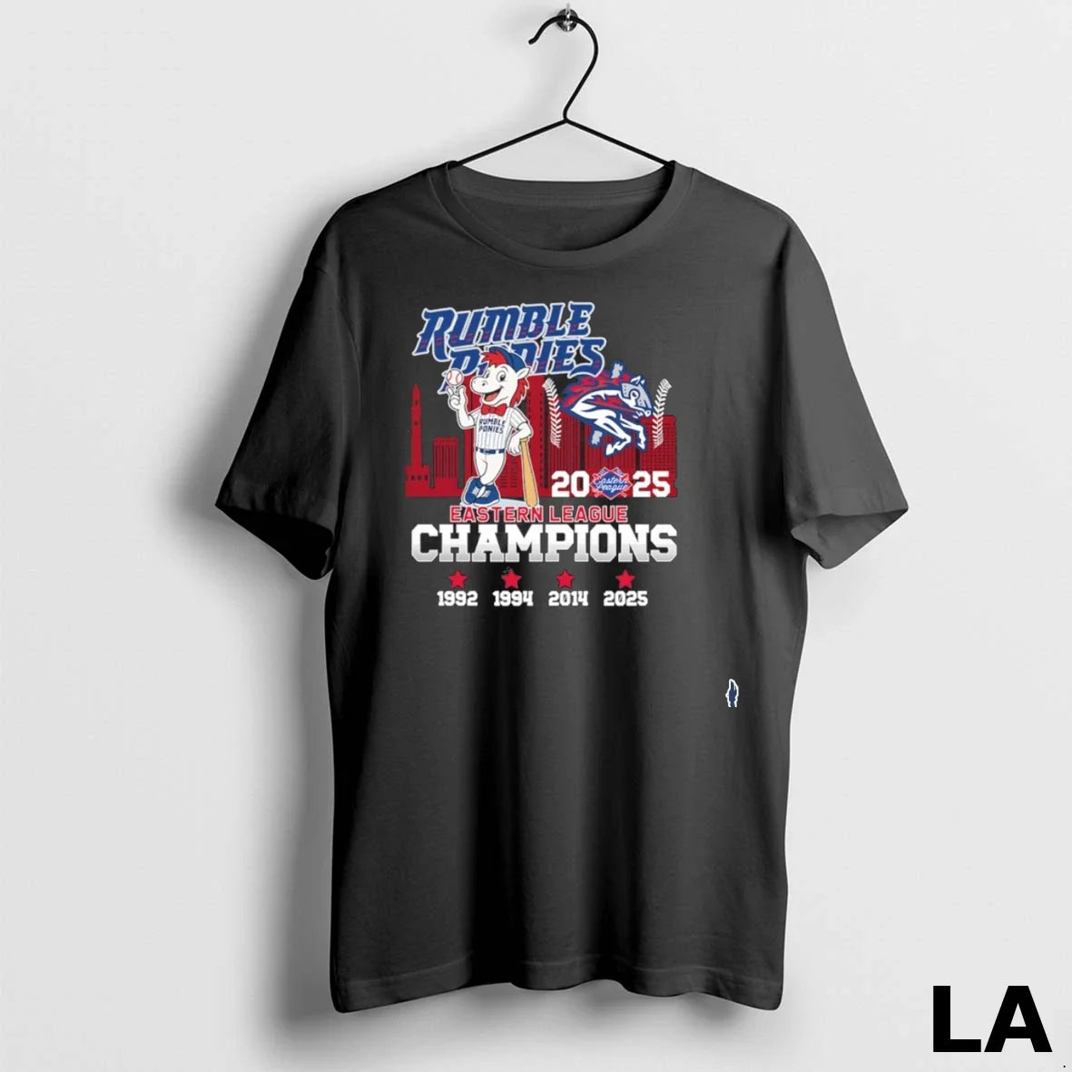 Original Rumble Ponies Eastern League Champions - Adult & Kids T-Shirts, Sweatshirts & Hoodies apparel design preview 1