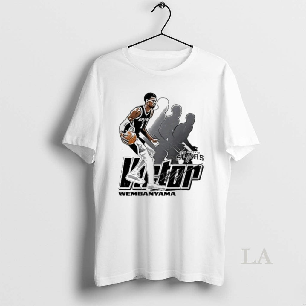 Original San Antonio Spurs Victor Wembanyama Vintage - Adult & Kids T-Shirts, Sweatshirts & Hoodies apparel design preview 1