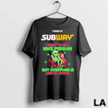 Original Santa Grinch I Work At Subway Logo Want To - Adult & Kids T-Shirts, Sweatshirts & Hoodies apparel design preview 1