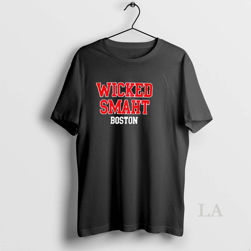 Original Sarai Diaz Wearing Wicked Smaht Boston - Adult & Kids T-Shirts, Sweatshirts & Hoodies apparel design preview 1