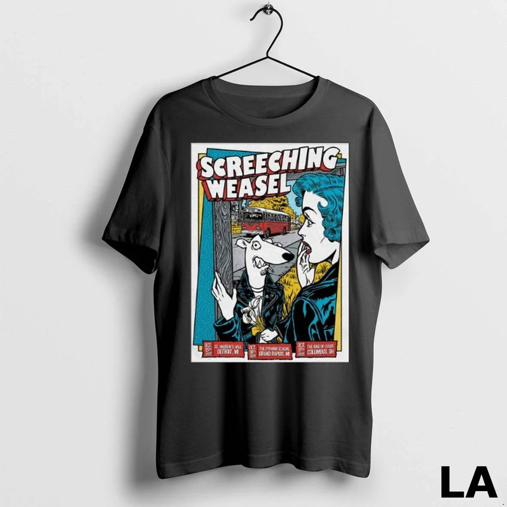 Original Screeching Weasel October 15 2025 Saint - Adult & Kids T-Shirts, Sweatshirts & Hoodies apparel design preview 1