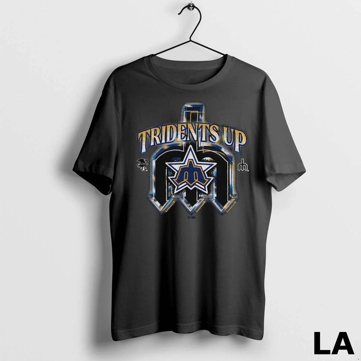 Original Seattle Mariners Tridents Up Mlb Baseball - Adult & Kids T-Shirts, Sweatshirts & Hoodies apparel design preview 1