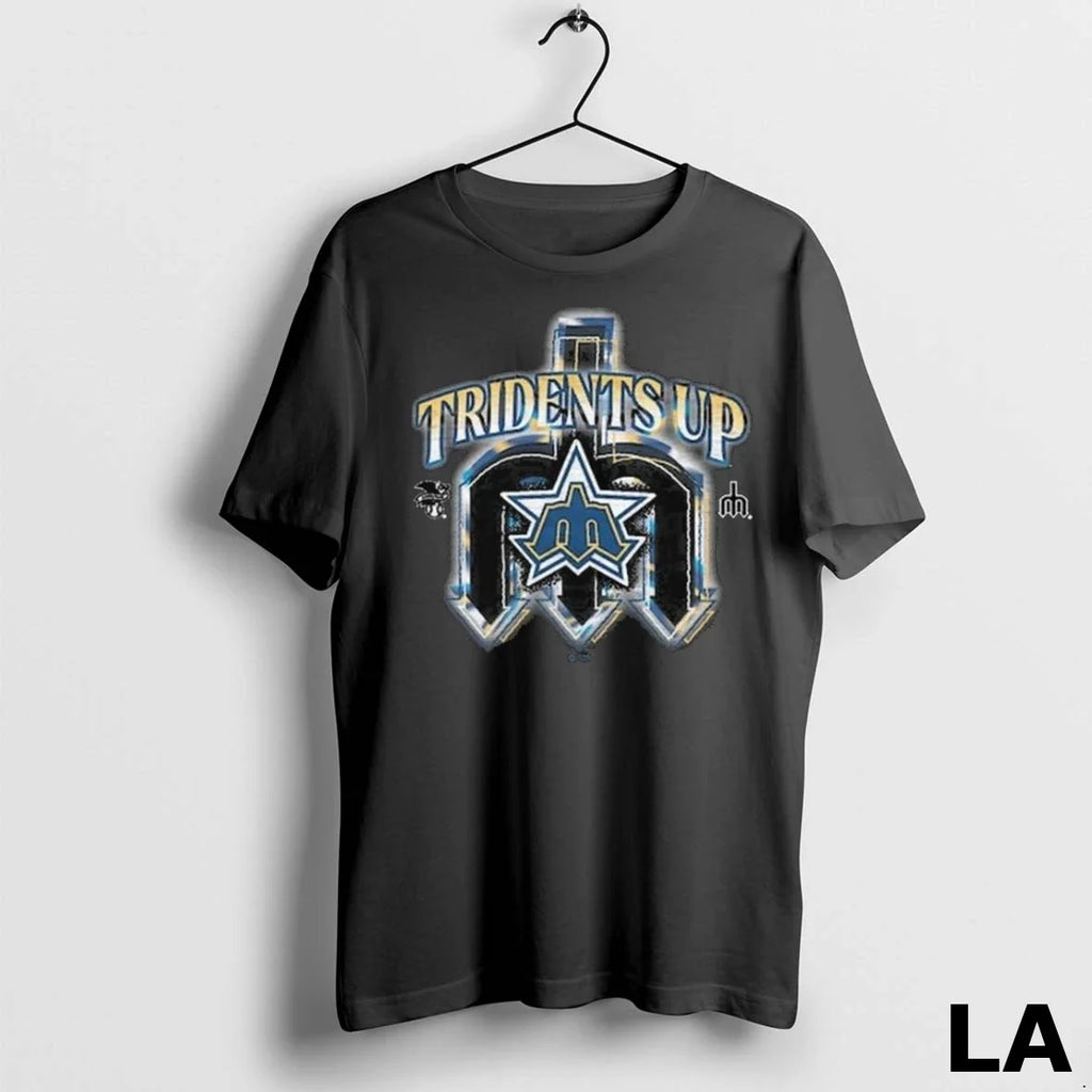 Original Seattle Mariners Tridents Up Regional - Adult & Kids T-Shirts, Sweatshirts & Hoodies apparel design preview 1