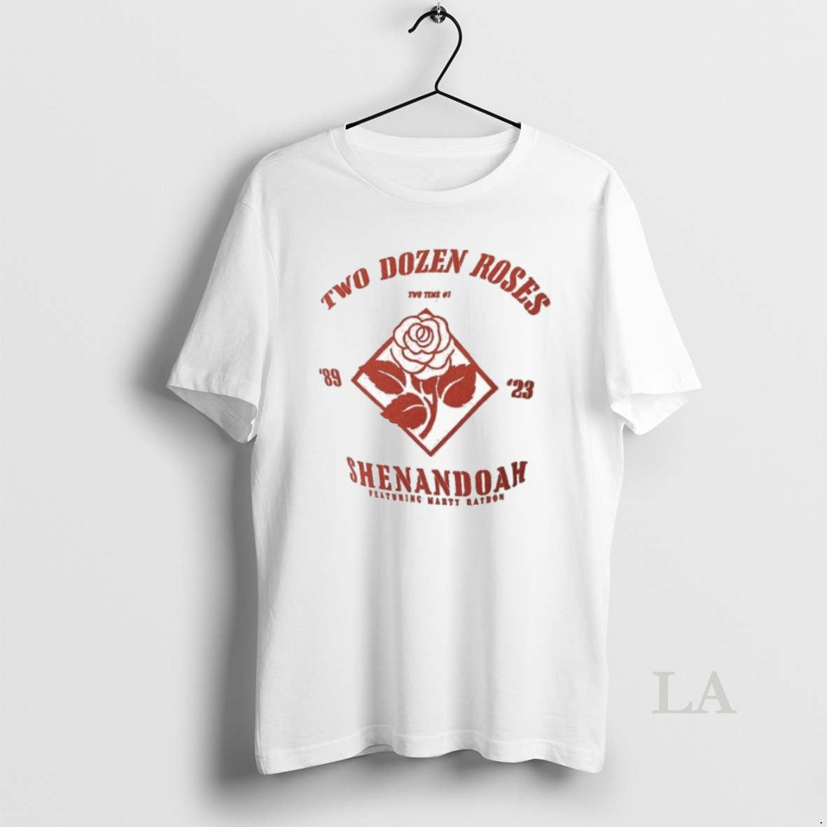 Original Shenandoah Two Dozen Roses 89 23 - Adult & Kids T-Shirts, Sweatshirts & Hoodies apparel design preview 1