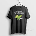 Original Shes Pretty But She Farts Like A T Red On - Adult & Kids T-Shirts, Sweatshirts & Hoodies apparel design preview 1