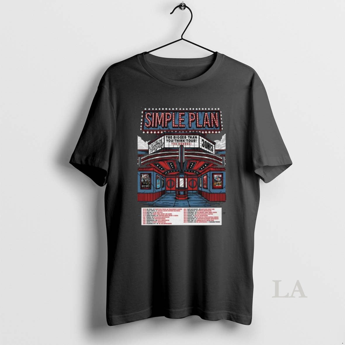 Original Simple Plan The Bigger Than You Think 2026 - Adult & Kids T-Shirts, Sweatshirts & Hoodies apparel design preview 1
