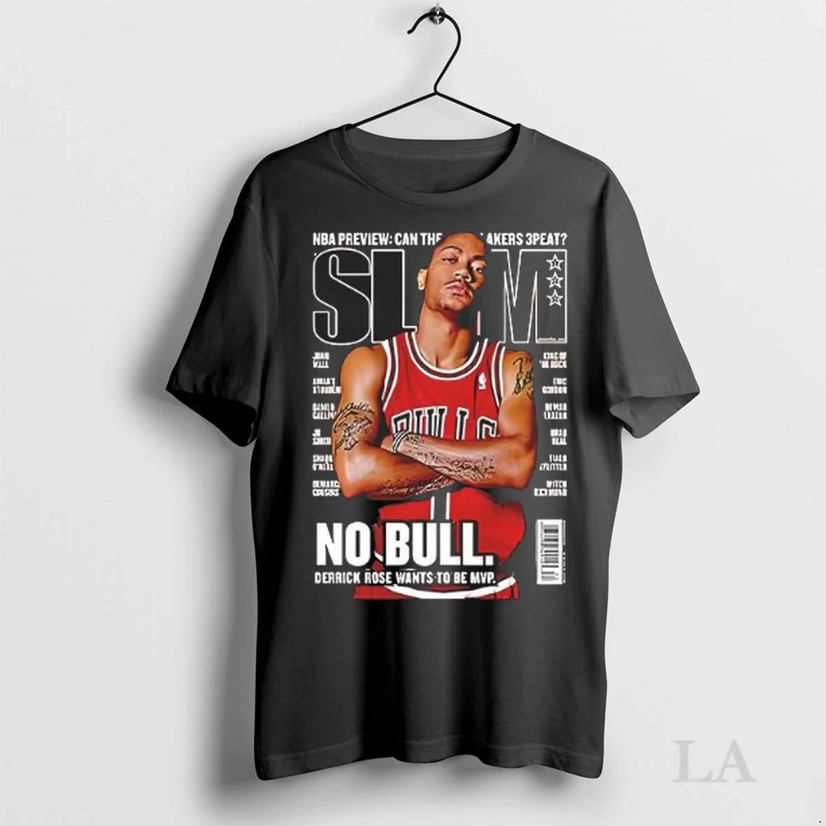 Original Slam D Rose All Star Graphic No Bull - Adult & Kids T-Shirts, Sweatshirts & Hoodies apparel design preview 1