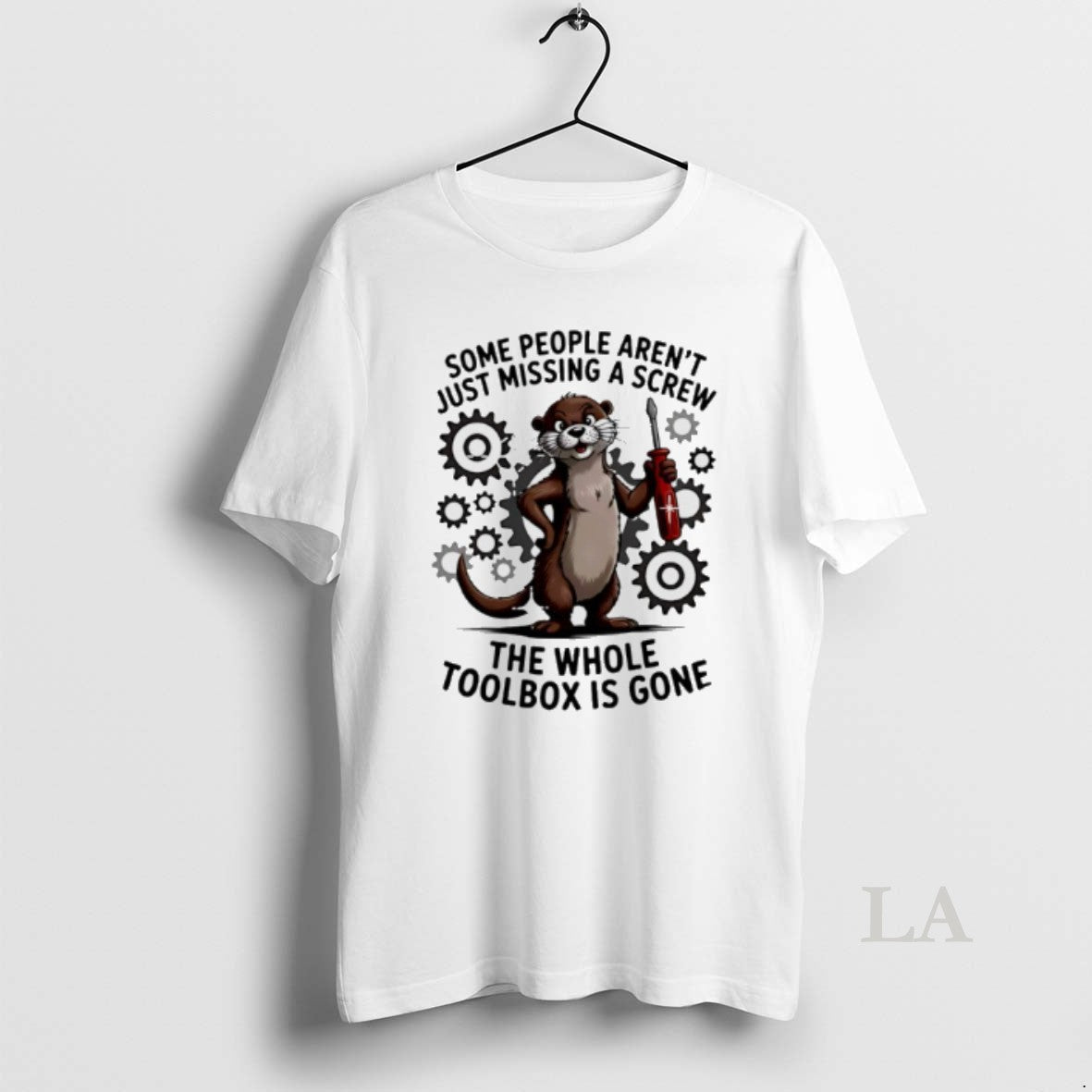 Original Some People Arent Just Missing Screw Whole - Adult & Kids T-Shirts, Sweatshirts & Hoodies apparel design preview 1