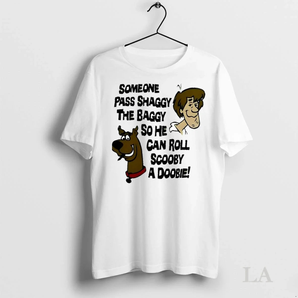 Original Someone Pass Shaggy The Baggy So He Can Roll - Adult & Kids T-Shirts, Sweatshirts & Hoodies apparel design preview 1