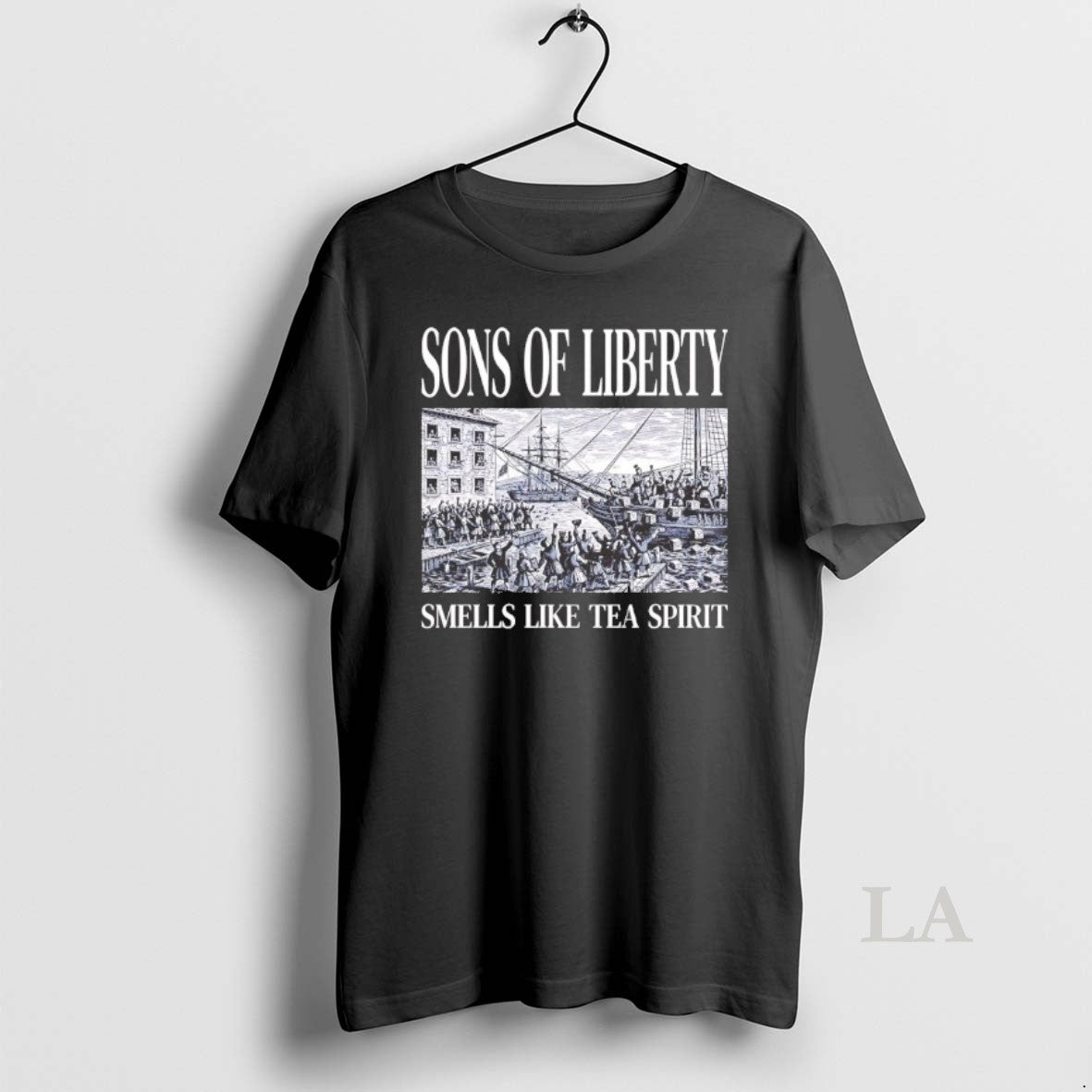 Original Sons Of Liberty Smells Like Tea Spirit - Adult & Kids T-Shirts, Sweatshirts & Hoodies apparel design preview 1