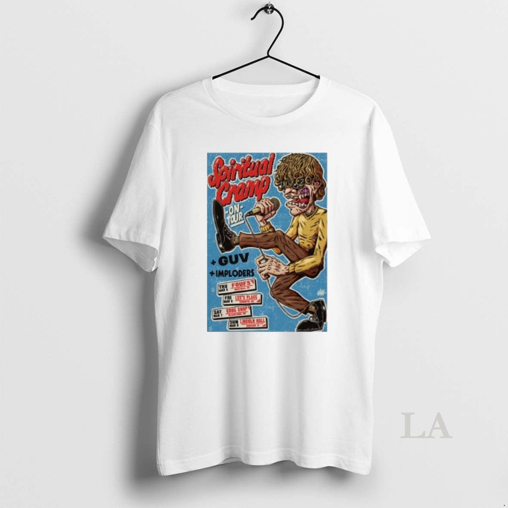 Original Spiritual Cramp Cleveland Oh Mar 7 2026 - Adult & Kids T-Shirts, Sweatshirts & Hoodies apparel design preview 1