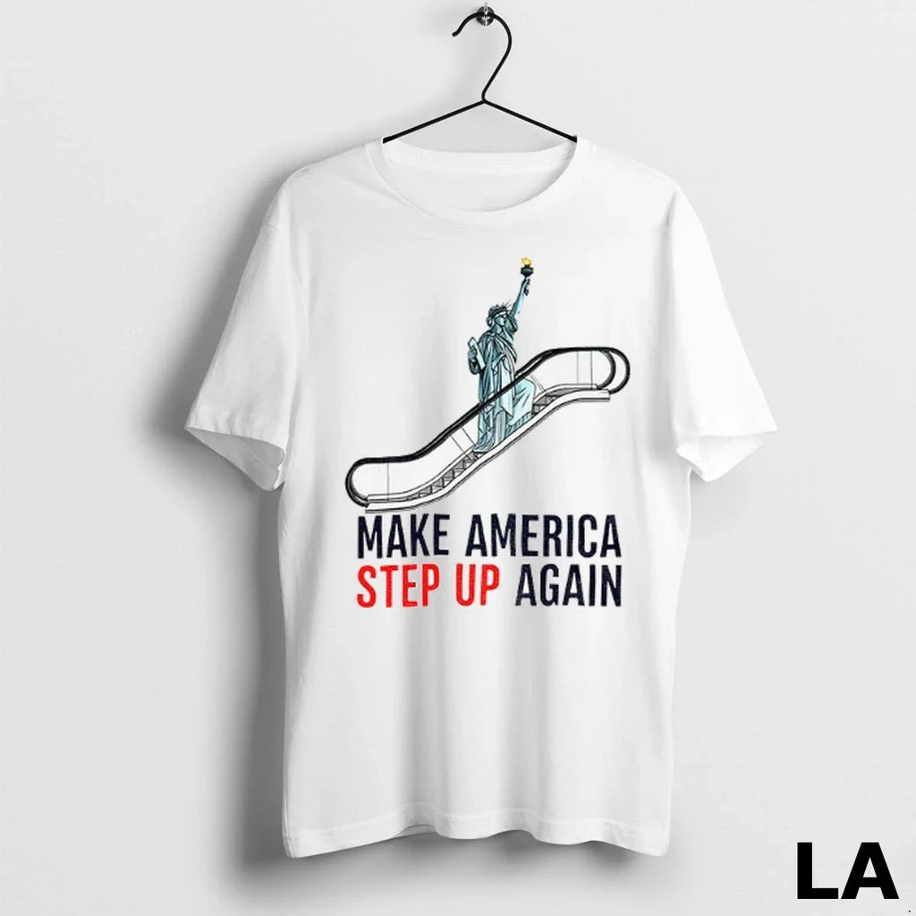 Original Statue Of Liberty Escalator Make America - Adult & Kids T-Shirts, Sweatshirts & Hoodies apparel design preview 1