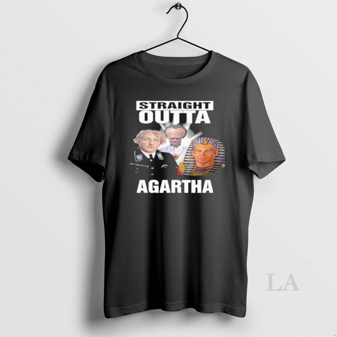 Original Straight Outta Agartha History Conspiracy - Adult & Kids T-Shirts, Sweatshirts & Hoodies apparel design preview 1