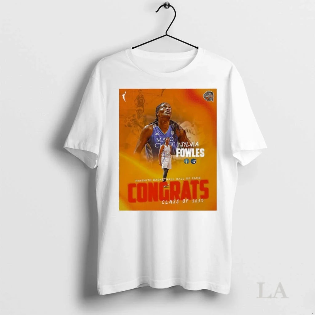Original Sylvia Fowles Are Naismith Basketball Hall - Adult & Kids T-Shirts, Sweatshirts & Hoodies apparel design preview 1