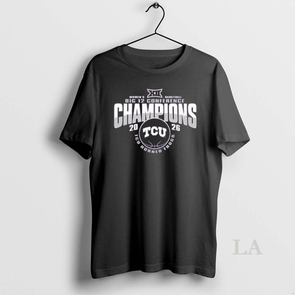 Original Tcu Horned Frogs 2026 Big 12 Conference - Adult & Kids T-Shirts, Sweatshirts & Hoodies apparel design preview 1