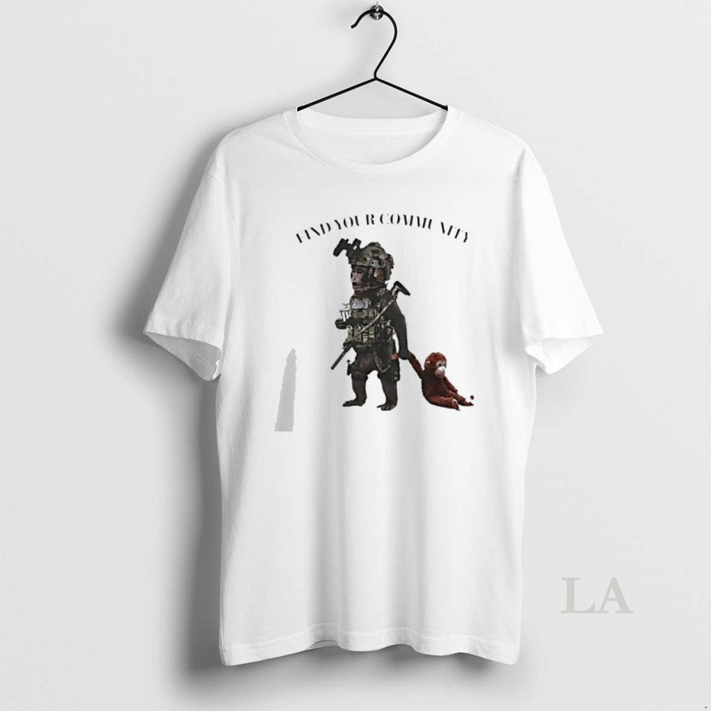Original Tactical Punch The Monkey Find Your - Adult & Kids T-Shirts, Sweatshirts & Hoodies apparel design preview 1
