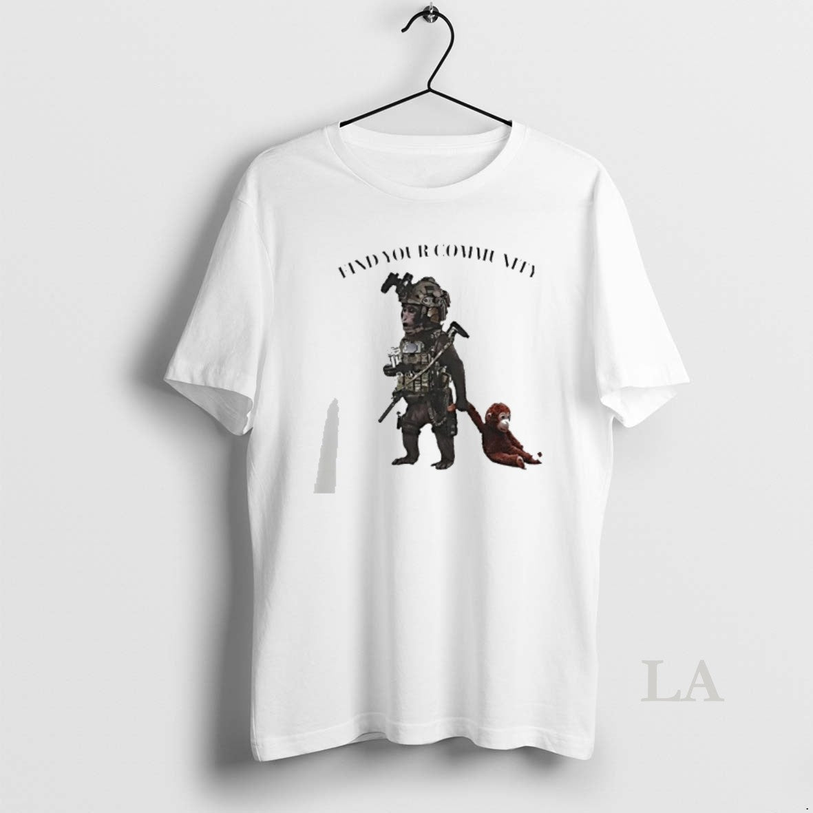Original Tactical Punch The Monkey Find Your - Adult & Kids T-Shirts, Sweatshirts & Hoodies apparel design preview 1