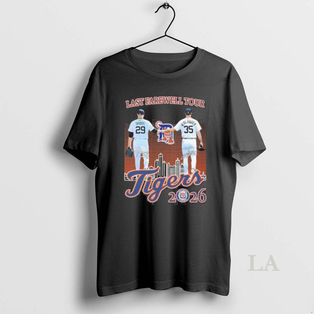 Original Tarik Skubal And Justin Verlander Last - Adult & Kids T-Shirts, Sweatshirts & Hoodies apparel design preview 1