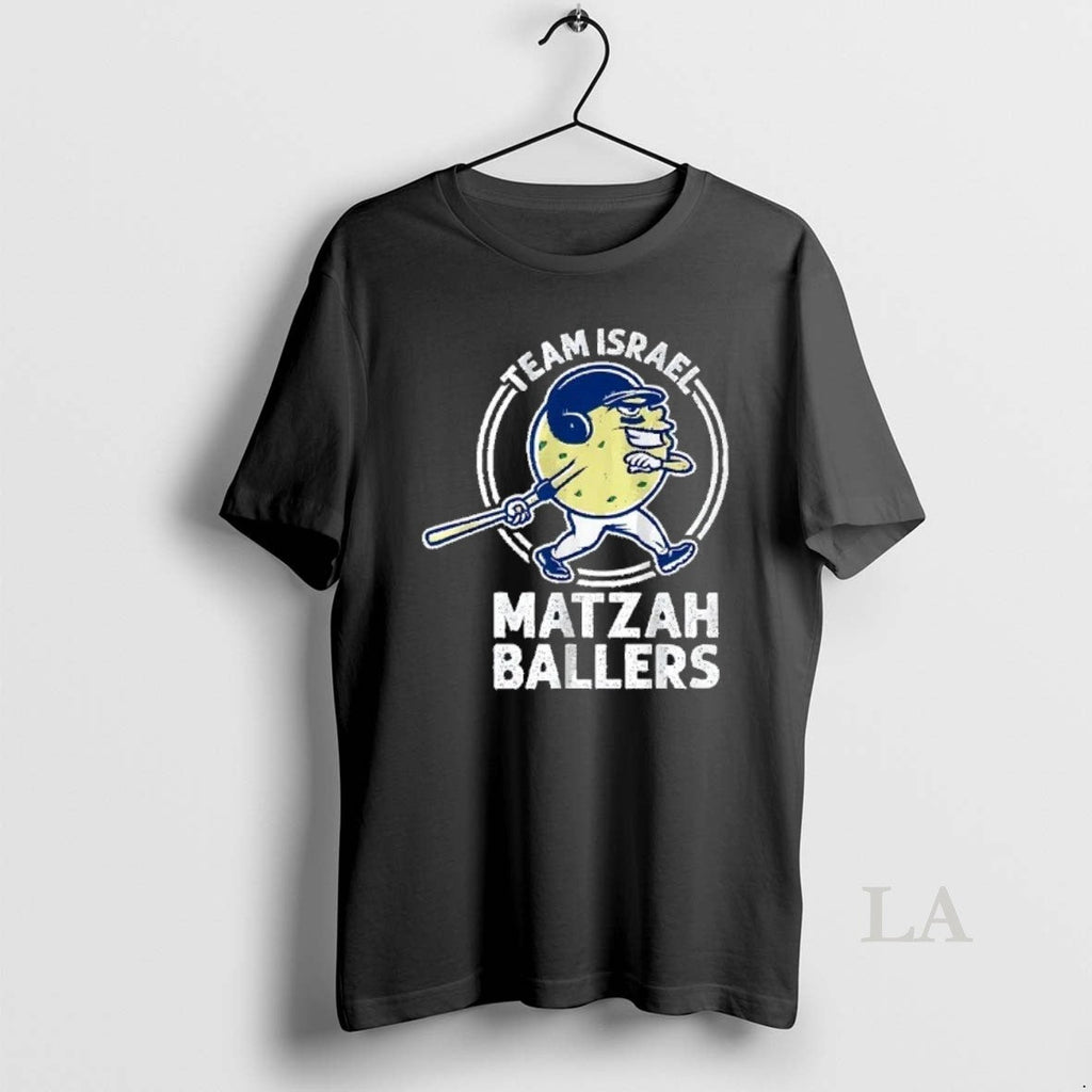 Original Team Isreal Matzah Ballers Garrett Stubbs - Adult & Kids T-Shirts, Sweatshirts & Hoodies apparel design preview 1