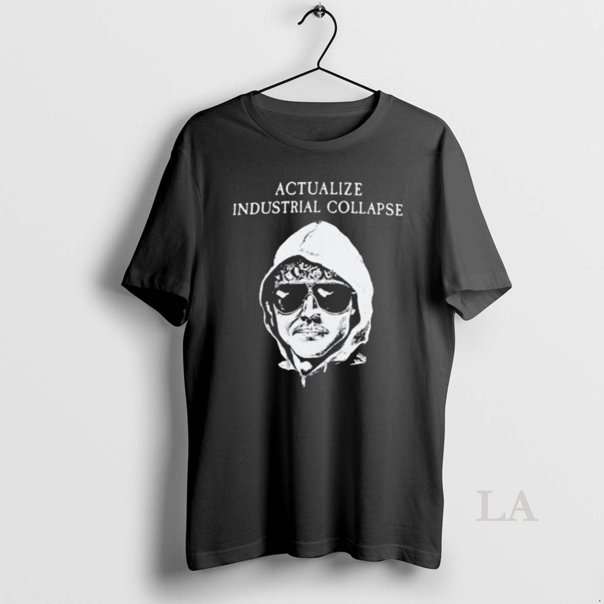 Original Ted Kaczynski Actualize Industrial Collapse - Adult & Kids T-Shirts, Sweatshirts & Hoodies apparel design preview 1