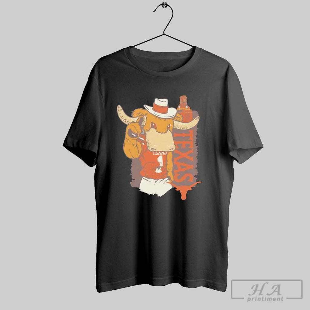 Original Texas Longhorns Image One House Mascot Built - Adult & Kids T-Shirts, Sweatshirts & Hoodies apparel design preview 1