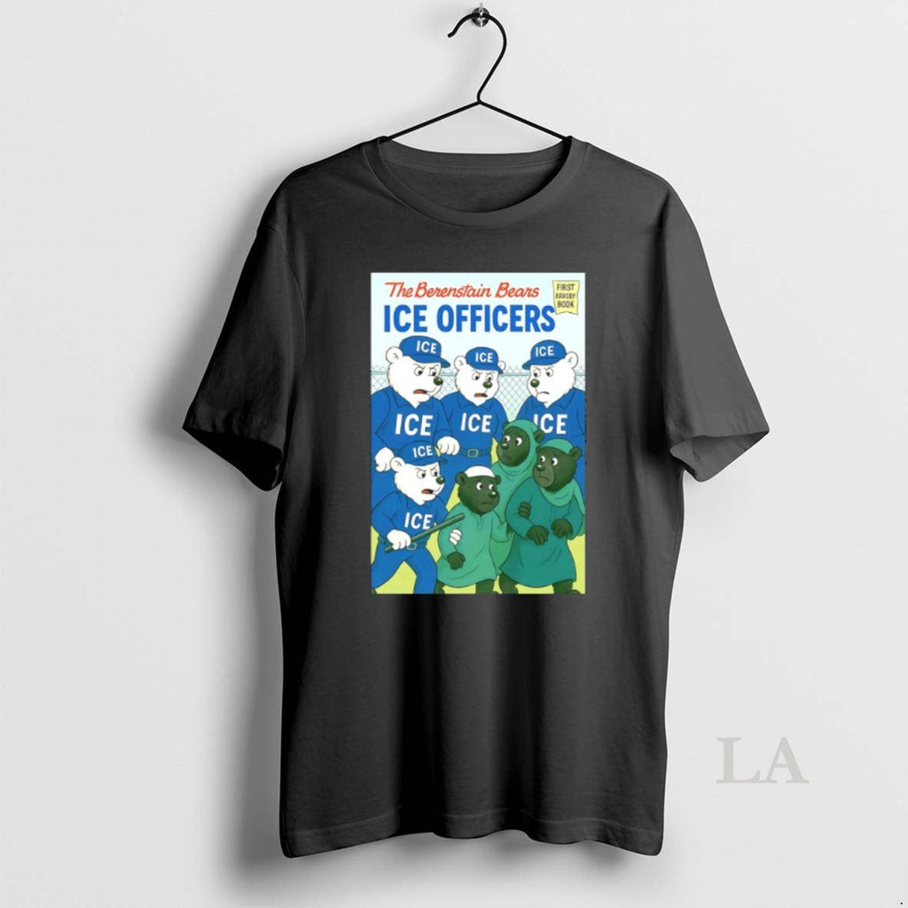 Original Berenstain Bears Ice Officers - Adult & Kids T-Shirts, Sweatshirts & Hoodies apparel design preview 1