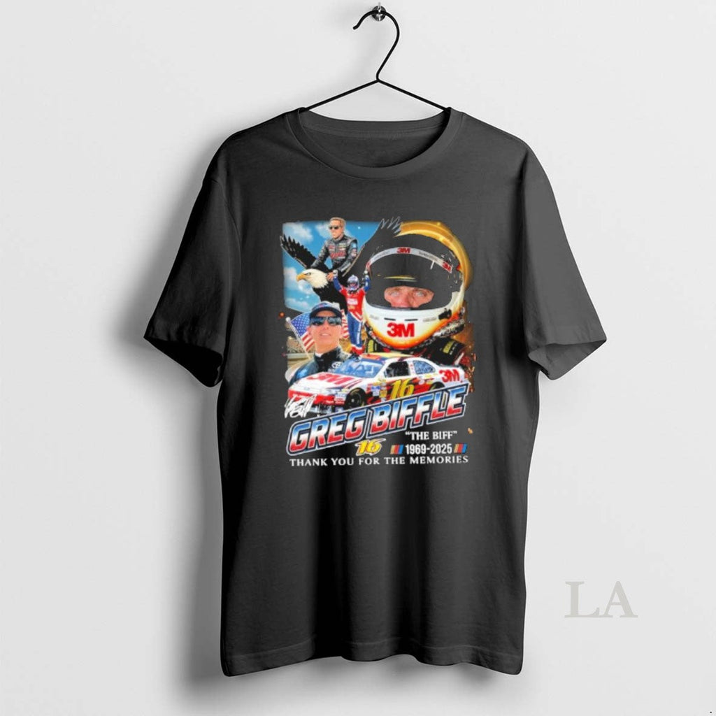 Original Biff Nascar Greg Biffle 1969 2025 Thank You - Adult & Kids T-Shirts, Sweatshirts & Hoodies apparel design preview 1