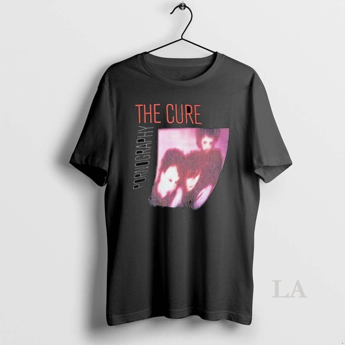 Original The Cure Pornography Photo Warped Long Sleve - Adult & Kids T-Shirts, Sweatshirts & Hoodies apparel design preview 1